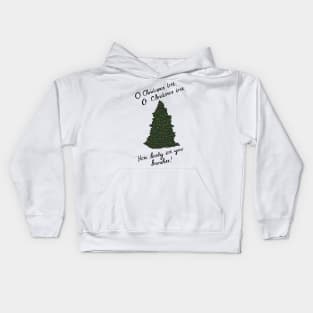 Christmas tree Kids Hoodie